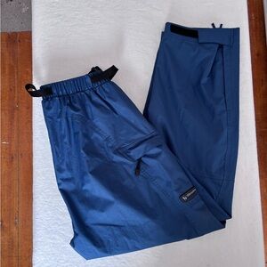 Men’s Wetskins Fully Lined Waterproof Pull On Pants Size Medium